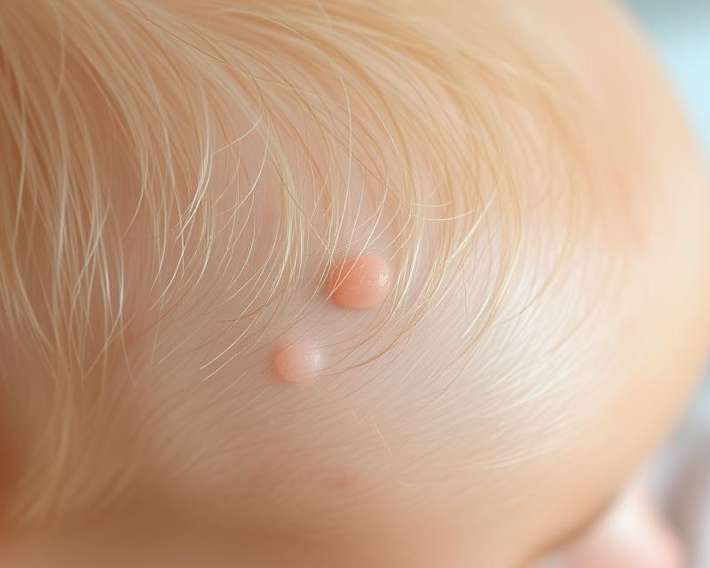 Trądzik niemowlęcy na skórze głowy – przyczyny, objawy i pielęgnacja