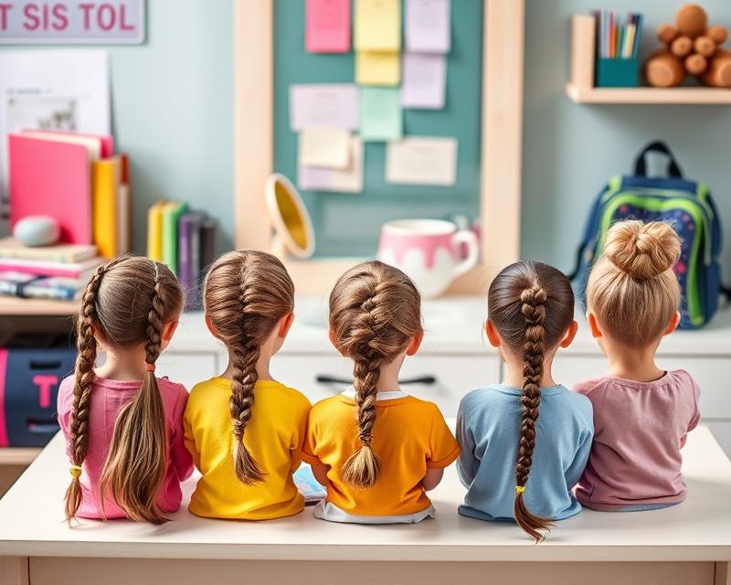Łatwe fryzury do szkoły: 10 propozycji krok po kroku