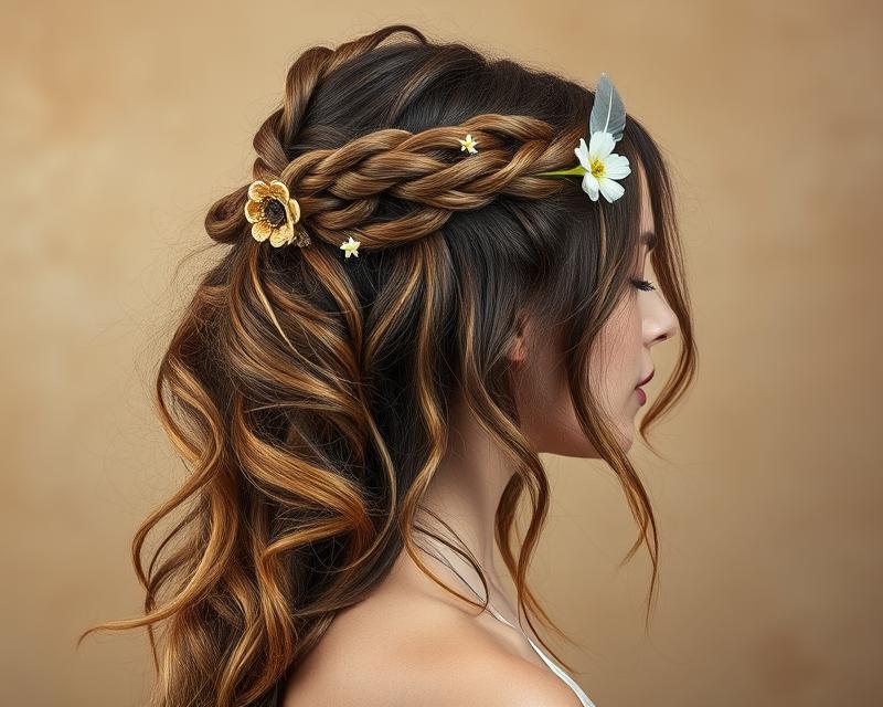 Fryzury boho na co dzień: naturalność, warkocze i akcesoria