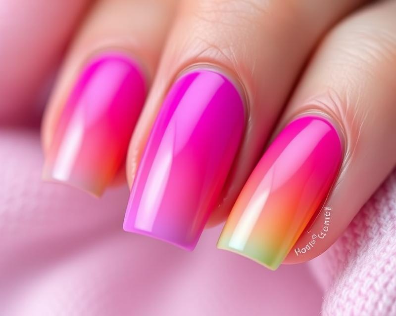 Gradientowe paznokcie 2025 – elegancja i różnorodność stylizacji